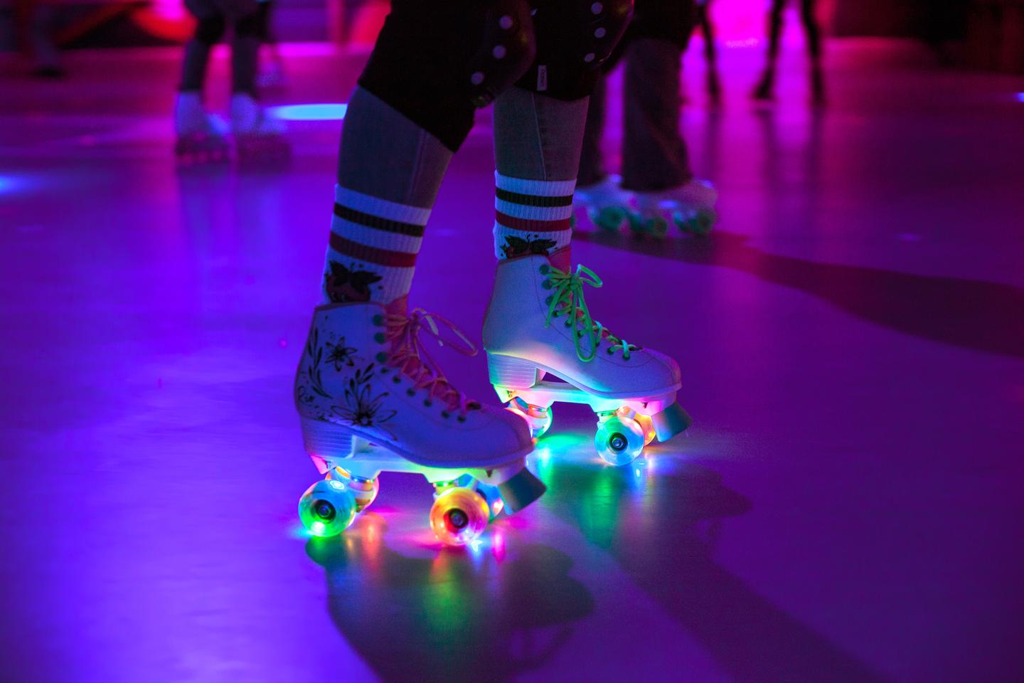 Roller dancing in Normandy: 'We usually go clubbing, but we wanted a change'