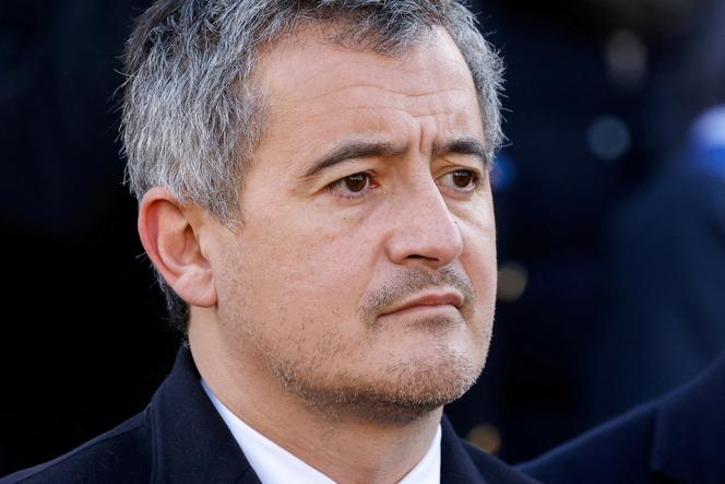 Le ministre de la justice français, Gérald Darmanin, à Paris, le 7 janvier 2025. 