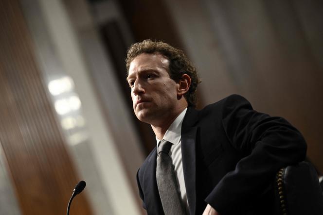 Mark Zuckerberg à Washington, le 31 janvier 2024. 