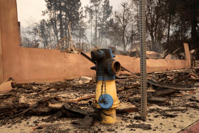 À Altadena (Californie), le 9 janvier 2025.