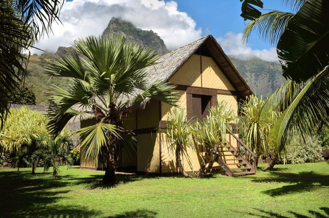 Le centre culturel Paul-Gauguin, à Hiva-Oa, dans les îles Marquises (Polynésie française), le 2 mars 2017.