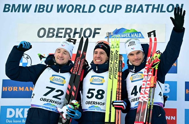Biathlon : Quentin Fillon Maillet vainqueur à Oberhof, la France réalise le  triplé