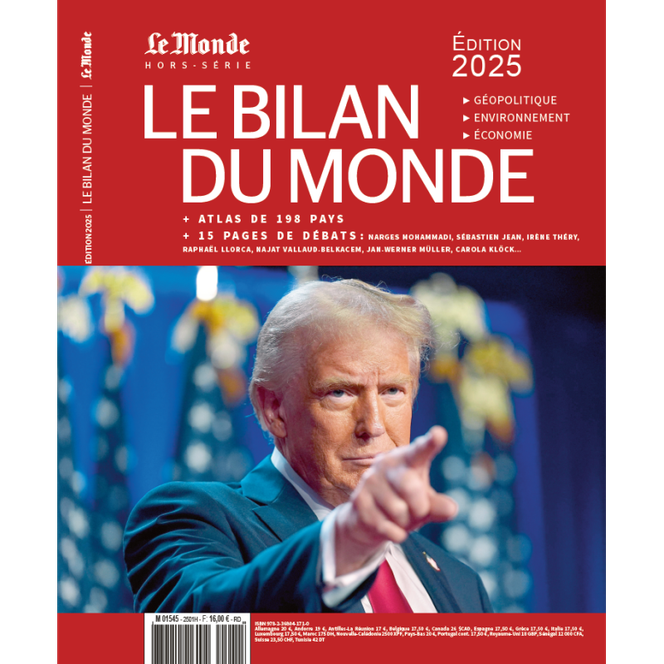 “The World Report”, edição 2025, número especial do “Le Monde”, 220 páginas, 16 euros.