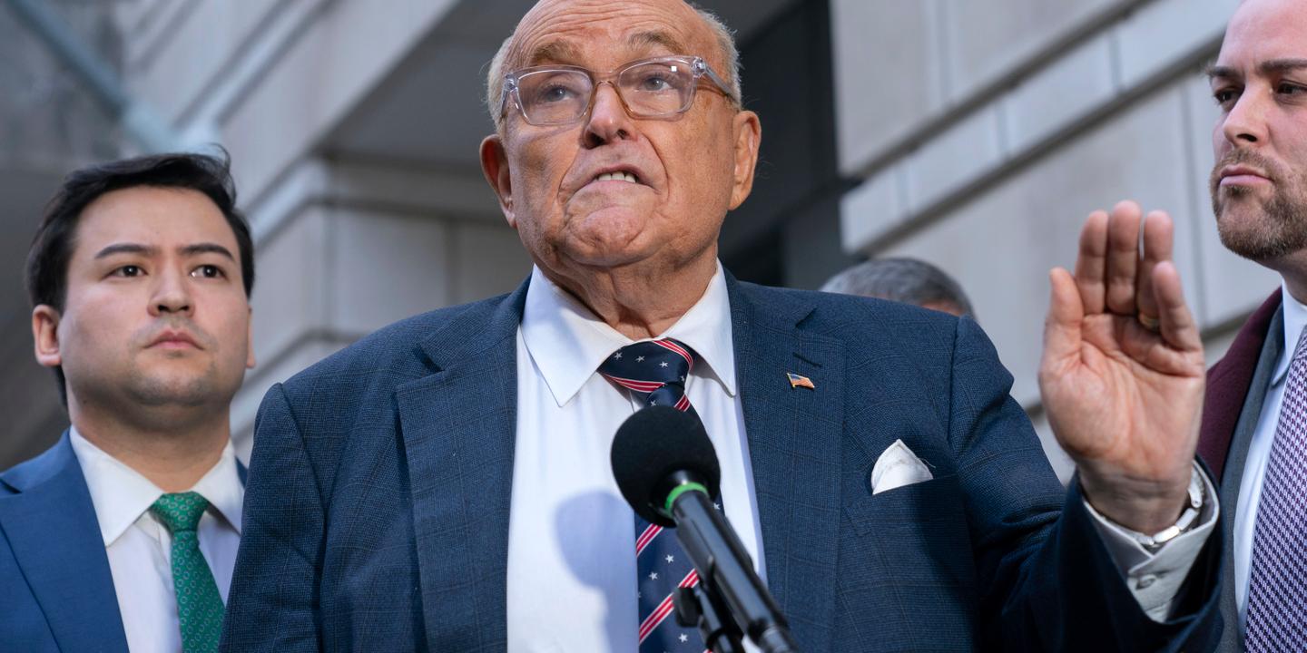 Etats-Unis : Rudy Giuliani, l’ancien avocat personnel de Donald Trump, de nouveau condamné pour diffamation