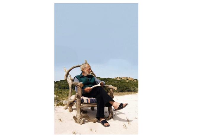 La photo de couverture du livre de Mauro Morandi intitulé, « La poltrona di ginepro » et publié en 2019.