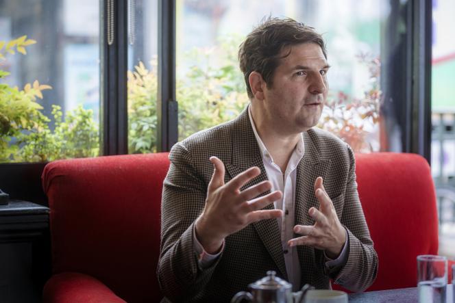 Yann Algan, lors d’un entretien à Paris, en juin 2023.