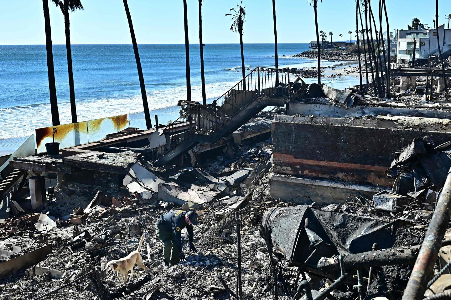 At least 16 dead, 16 missing as fire crews try to corral Los Angeles blazes before winds return this week