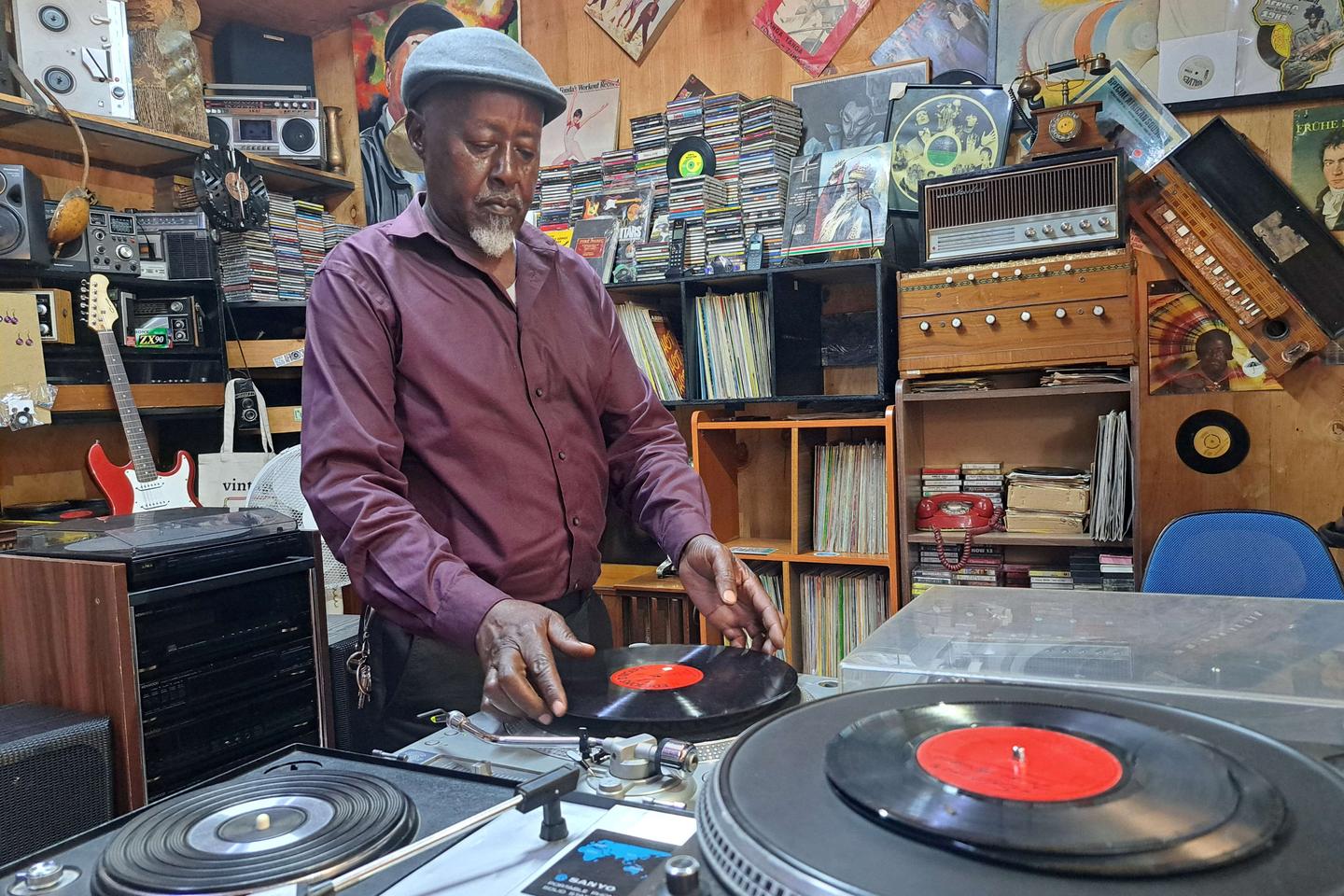 In Nairobi, the vinyl guru who travelled Africa in search of record gems