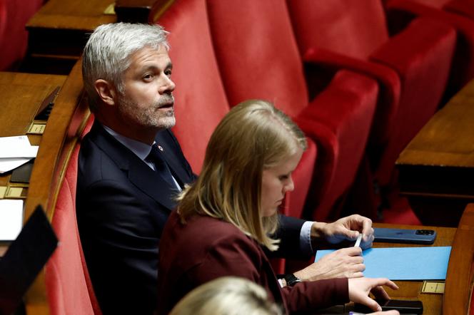 Laurent Wauquiez à l’Assemblée nationale, le 14 janvier 2025.
