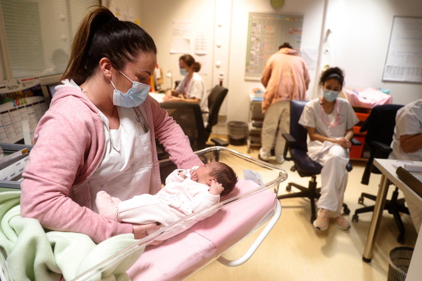 Though it is decreasing, France's fertility rate is still the highest in the EU