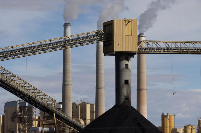 A usina a carvão Hunter em Castle Dale, Utah, 28 de outubro de 2024.