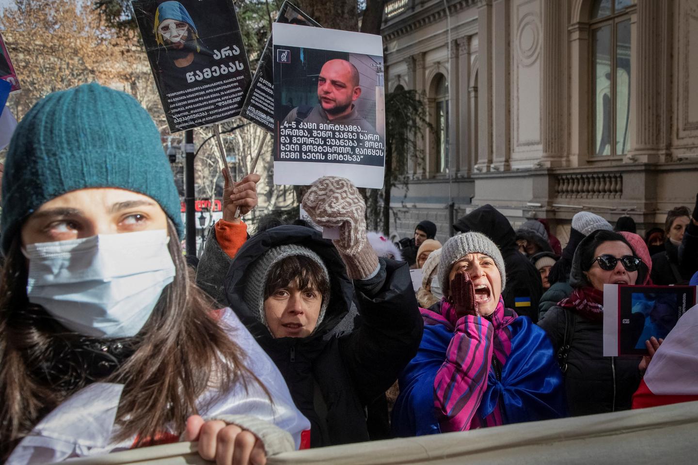 Georgia jails opposition leaders as crackdown on dissent intensifies