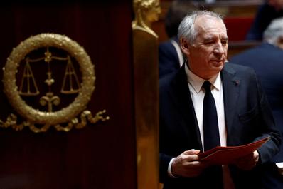 Le premier ministre, François Bayrou, lors de son discours de politique générale à l’Assemblée nationale, à Paris, le 14 janvier 2025.