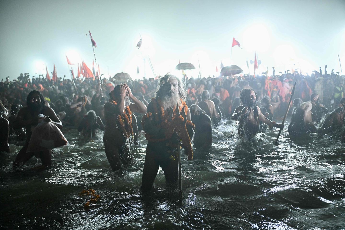 In pictures: India's Kumbh Mela festival draws millions to the banks of the Ganges