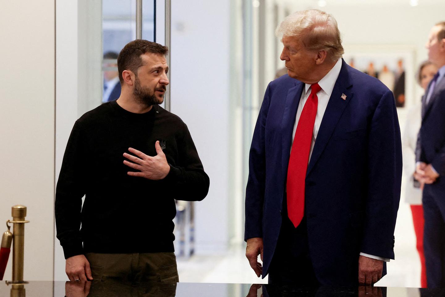 When it comes to Donald Trump, Volodymyr Zelensky is all in