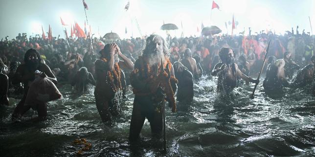 In pictures: India's Kumbh Mela festival draws millions to the banks of the Ganges