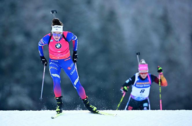 Lou Jeanmonnot, 16 de janeiro em Ruhpolding.
