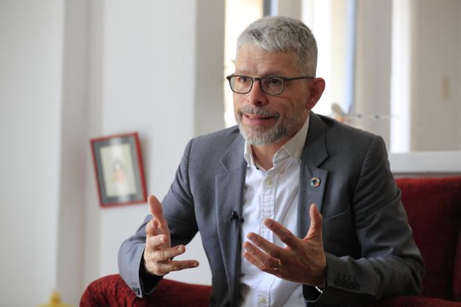 Yvan Hutin, no Cairo, 15 de abril de 2020.