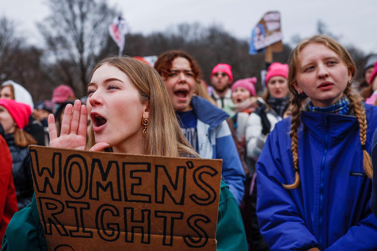 Photo Des milliers de personnes manifestent contre Donald Trump  Washington,  deux jours de son investiture