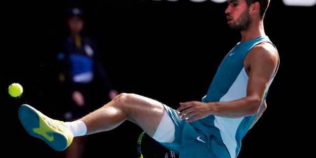 Tennis : Carlos Alcaraz en quarts de finale de l’Open d’Australie