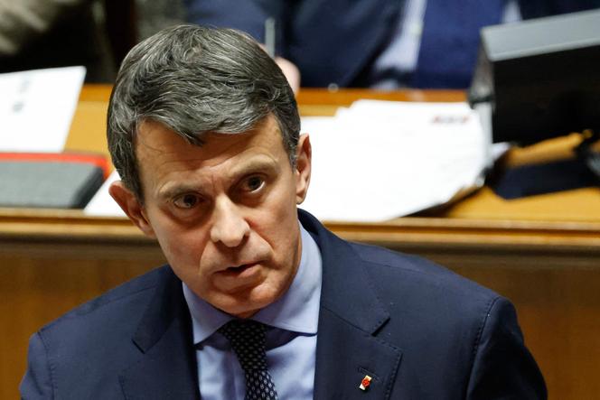 Manuel Valls, à l’Assemblée nationale, à Paris, le 20 janvier 2025.