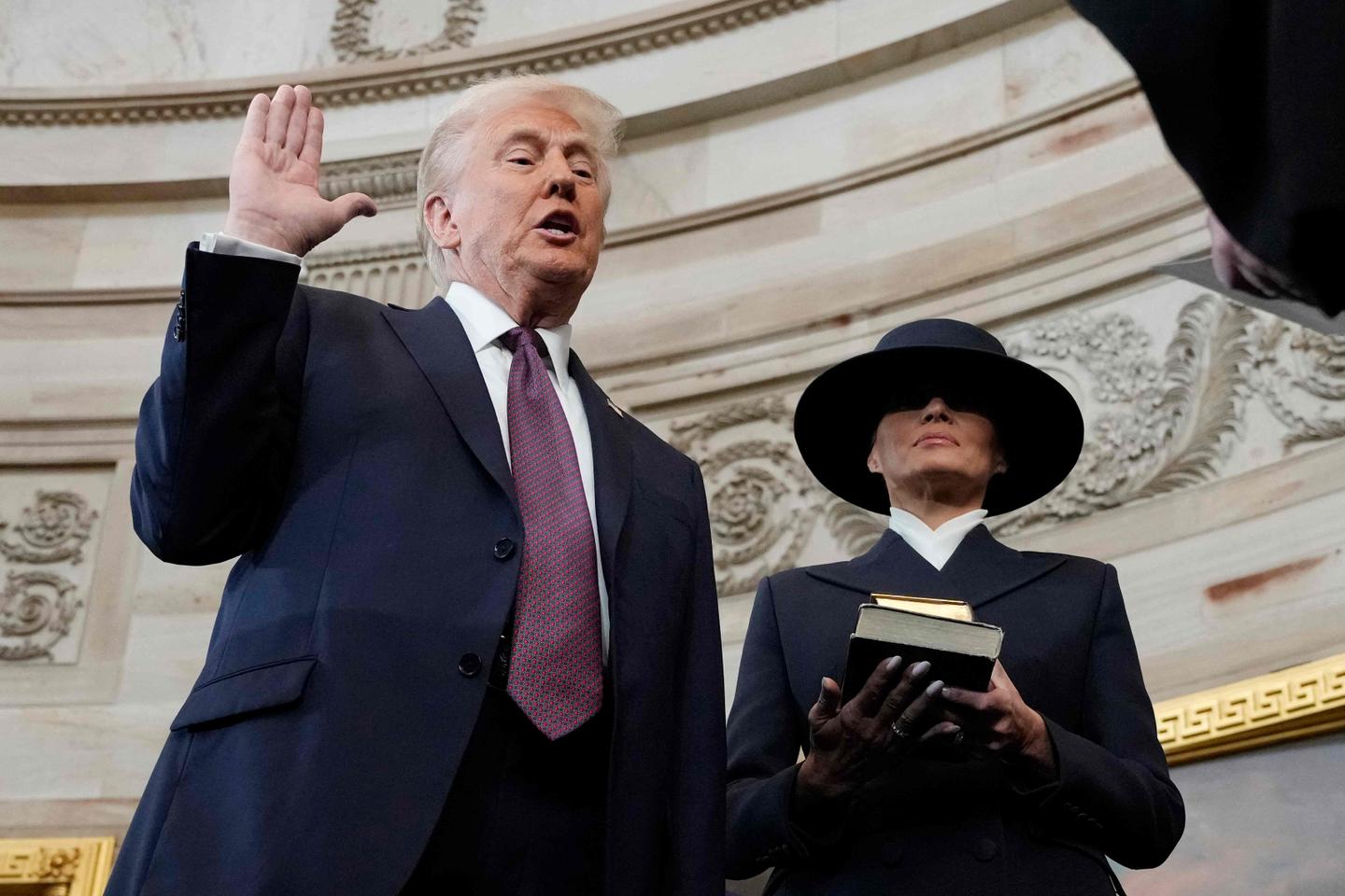 Video. Trump's inauguration: Watch the ceremony's highlights