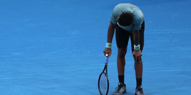 Gaël Monfils abandonne en huitièmes de finale de l’Open d’Australie