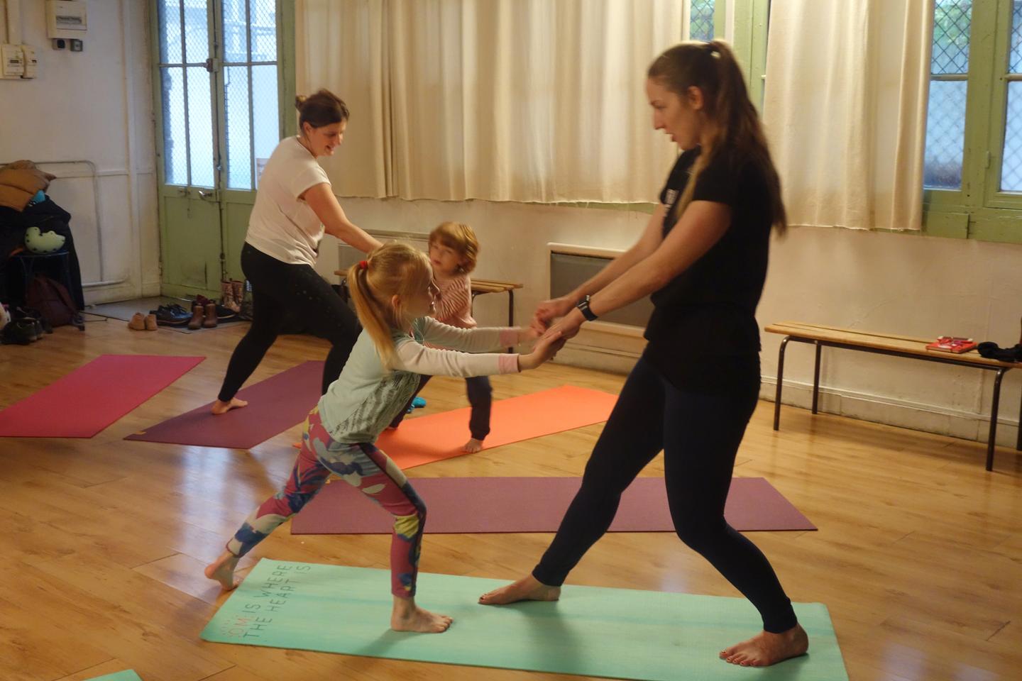 Five places to practice yoga with your family in and around Paris