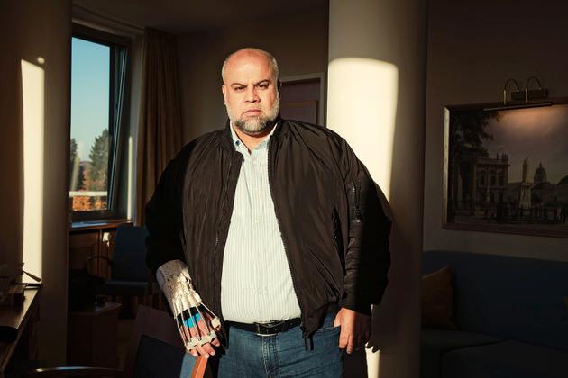 Wael Al-Dahdouh, on October 10, 2024, in Berlin, where he underwent rehabilitation.