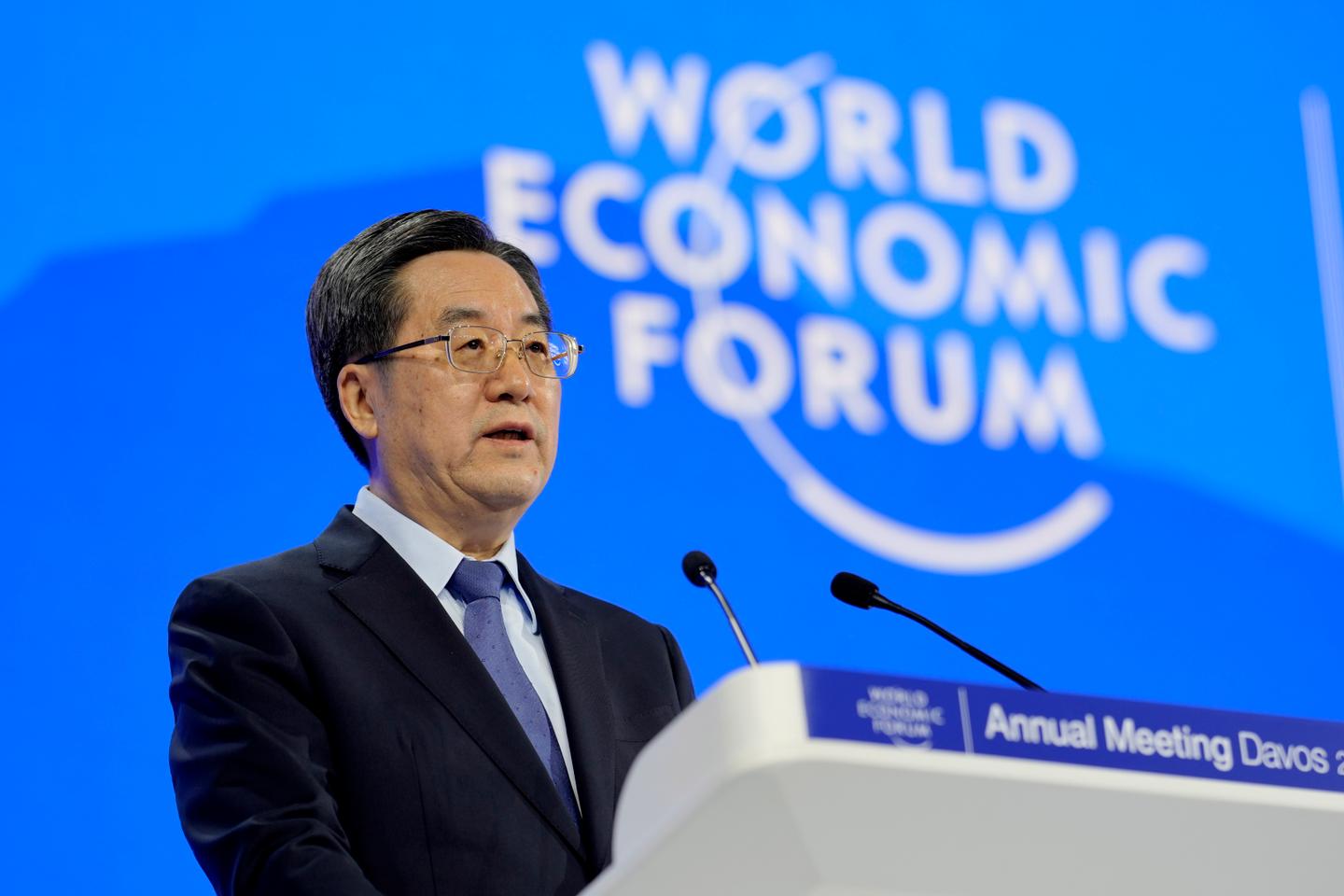 'No winners in a trade war': Chinese vice premier tells Davos