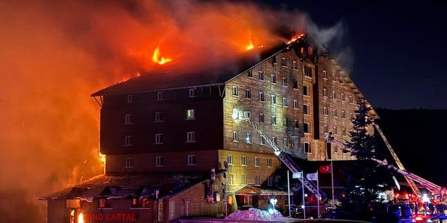 Turkish ski resort fire kills dozens, nine arrested