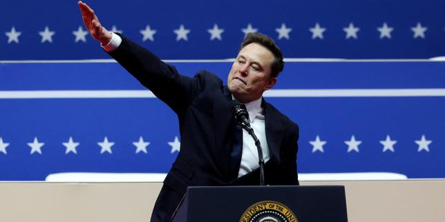 Musk, Wikipedia founder in row over how to describe 'Nazi salute'