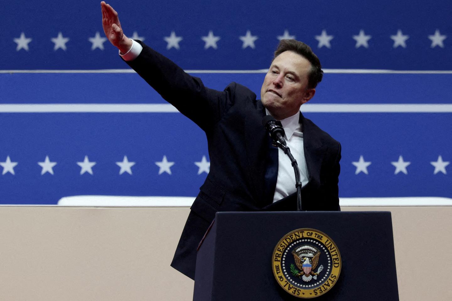 Trump's inauguration celebration: Elon Musk accused of making Nazi salute