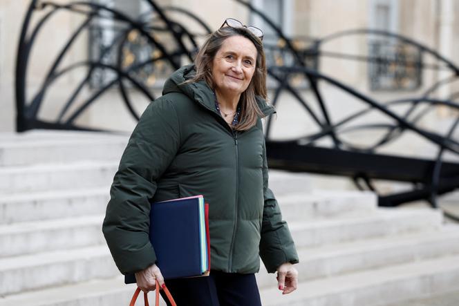 La porte-parole du gouvernement, Sophie Primas, à Paris, le 22 janvier 2025. 
