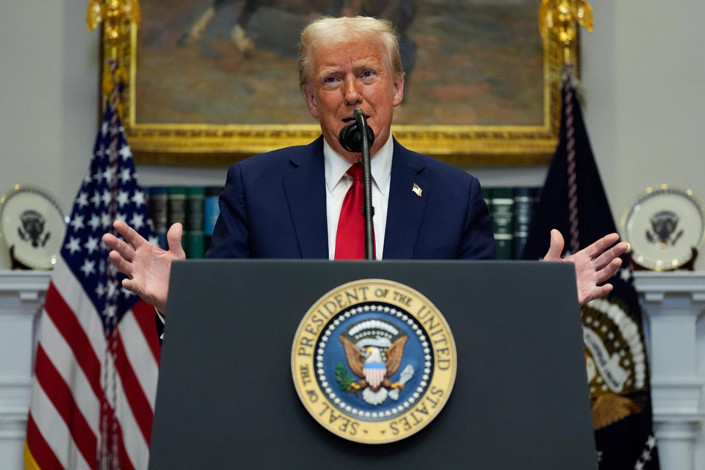 Trump defends pardons for January 6 rioters