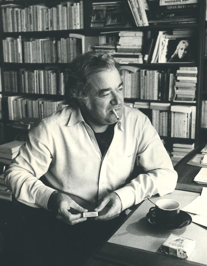 Pierre Mertens, à Bruxelles, en 1987.