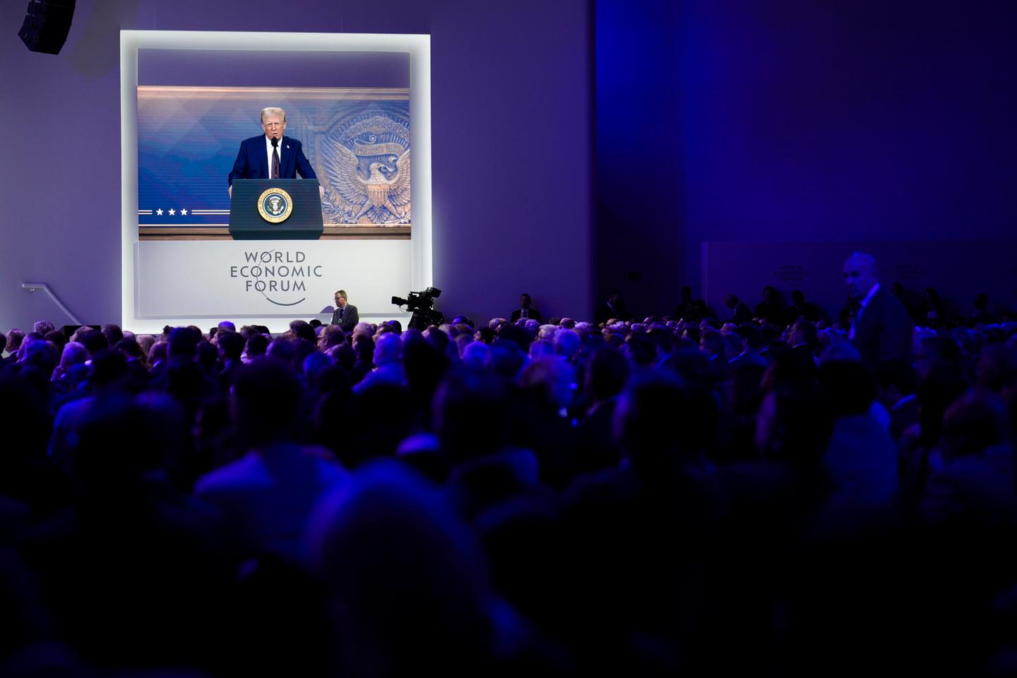 At Davos, Hurricane Trump highlights international rifts