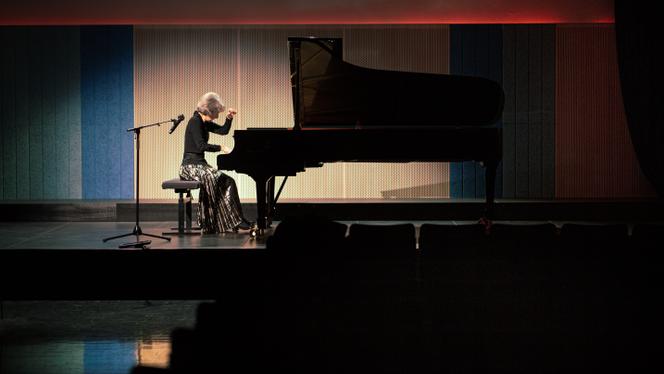 Anne Queffélec, durante o Crazy Day of Nantes, em 2022.