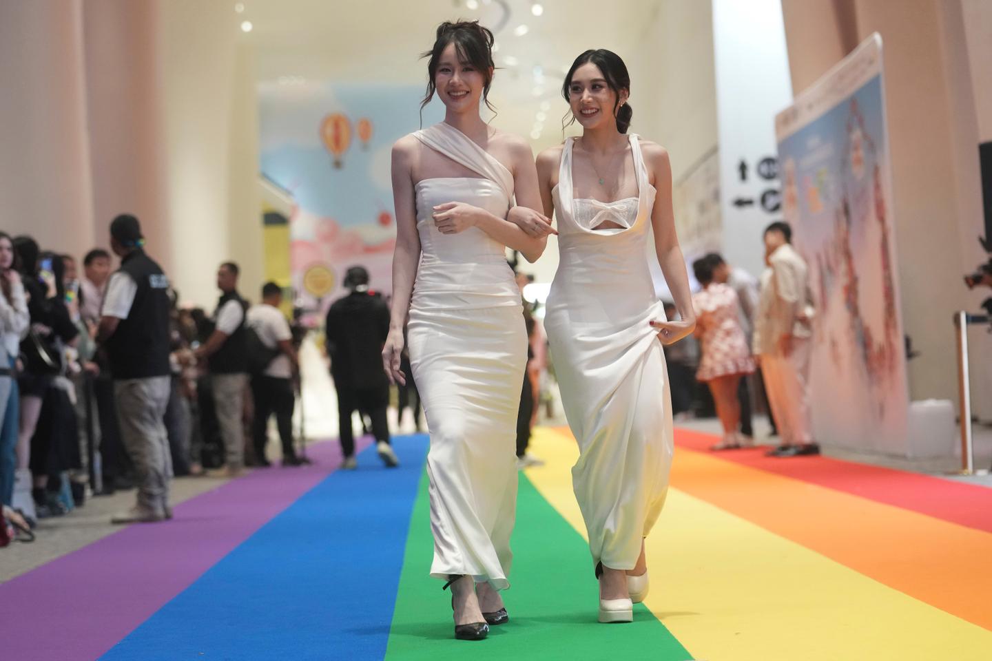Nearly 2,000 LGBTQ+ couples wed as Thai same-sex marriage law comes into force