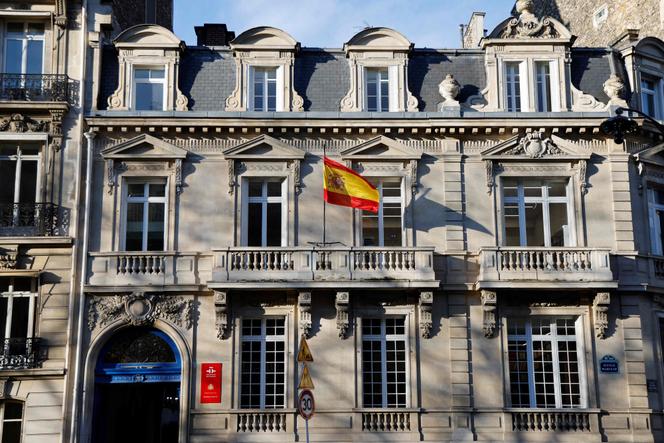 L’Institut Cervantes, sur l’avenue Marceau, à Paris, le 23 janvier 2025.