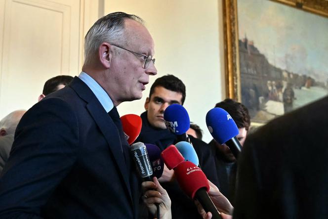 Edouard Philippe, au Havre, le 13 janvier 2025.