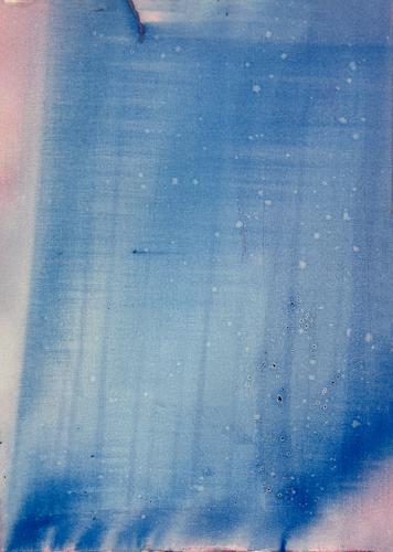 « Blurry Light 1 », d’Omar Mahfoudi (acrylique liquide sur toile, 87 cm x 63 cm, 2024).