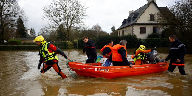 Furtuna Herminia: Loire-Atlantique, Morbihan și Ille-et-Vilaine sub avertizare roșie pentru inundații 