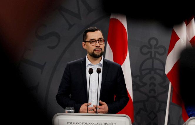 Le premier ministre du Groenland, Mute B. Egede, à Copenhague, le 10 janvier 2025.