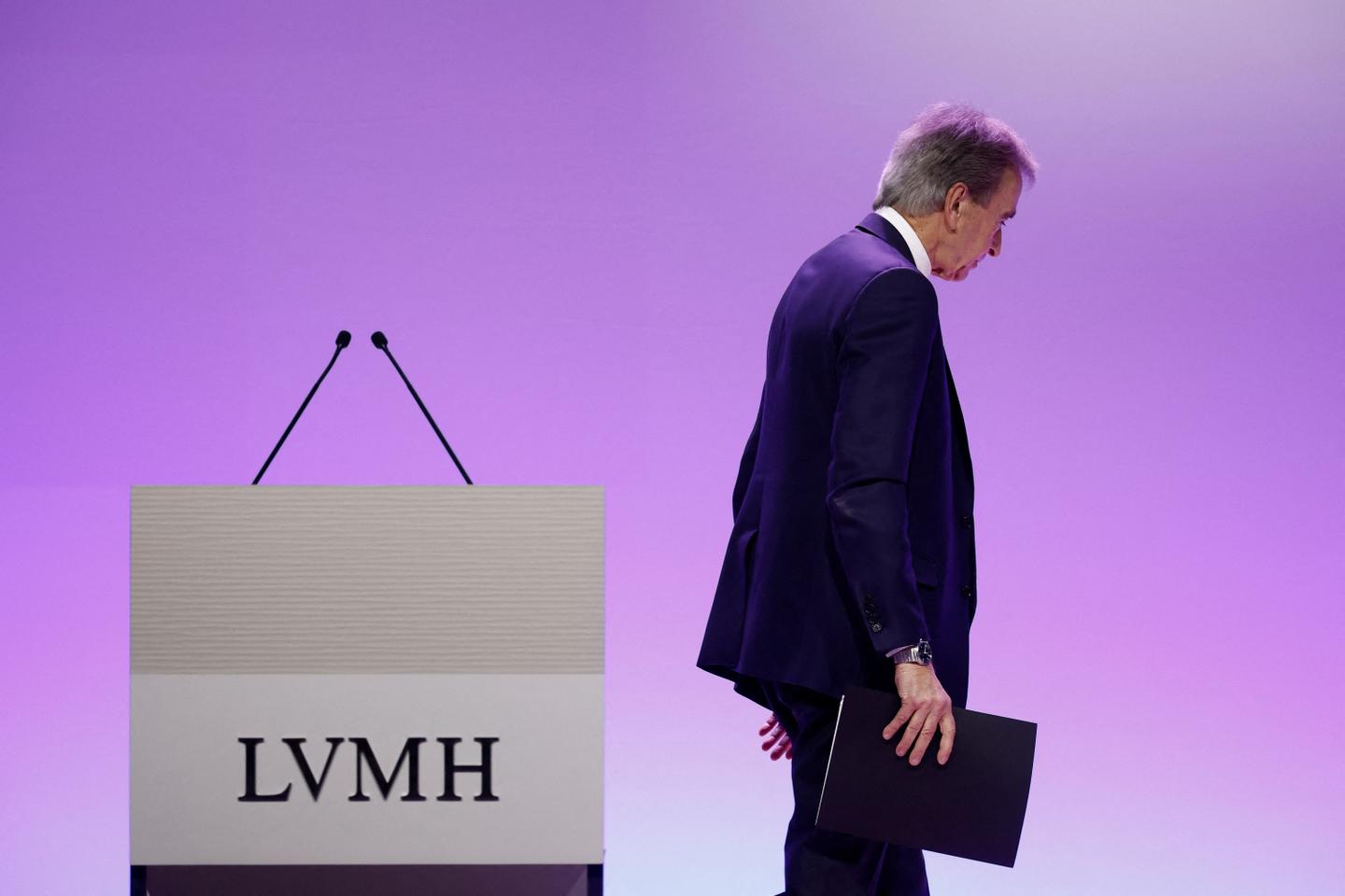 LVMH profits fall 17% but Arnault promises 'wind of optimism' in US