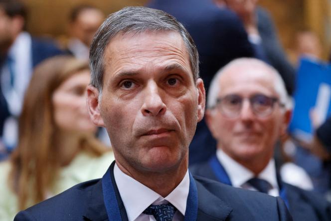 L’homme d’affaires Rodolphe Saadé, au château de Versailles, le 13 mai 2024.