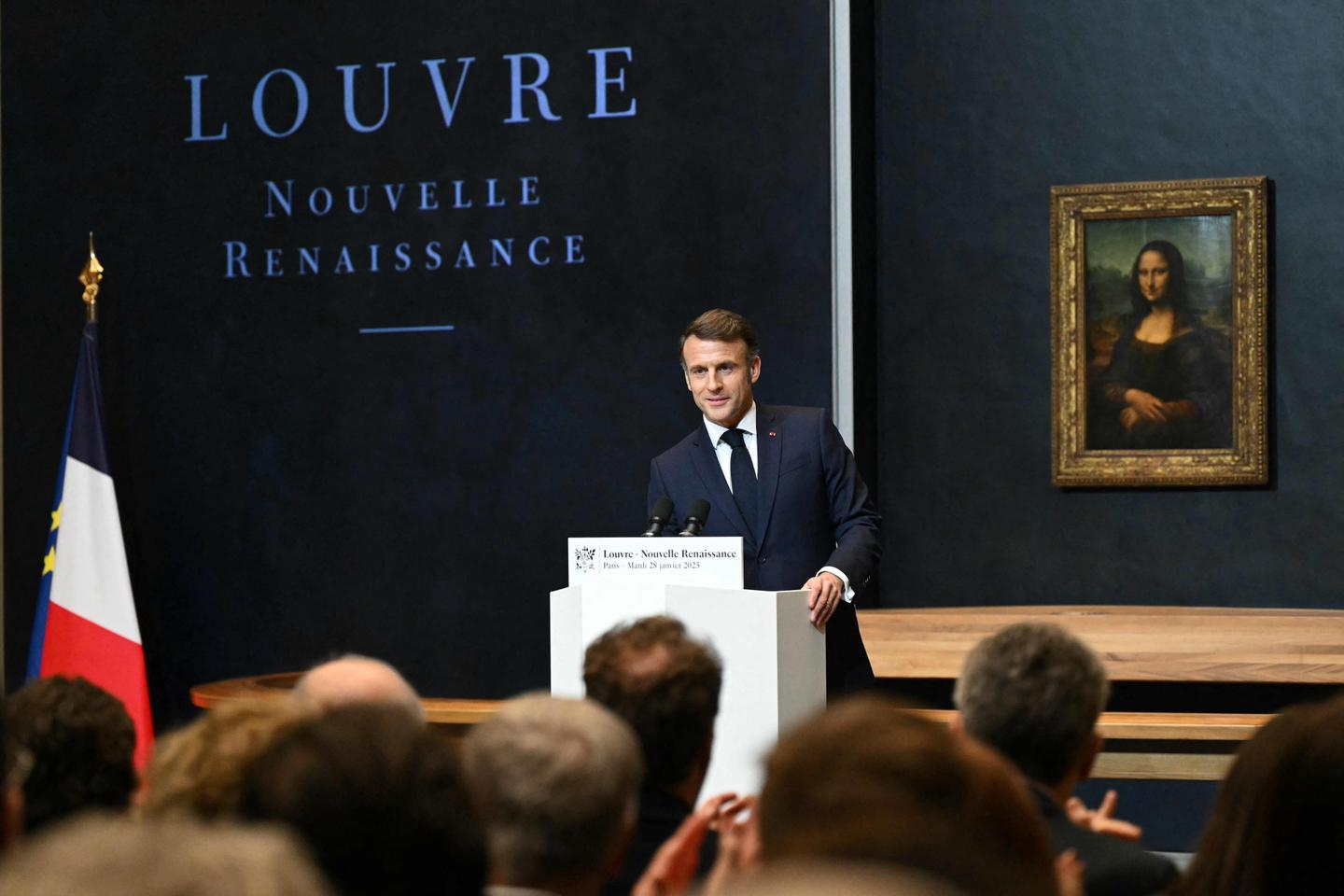 Macron lays out ambitious renovation plan for Louvre museum