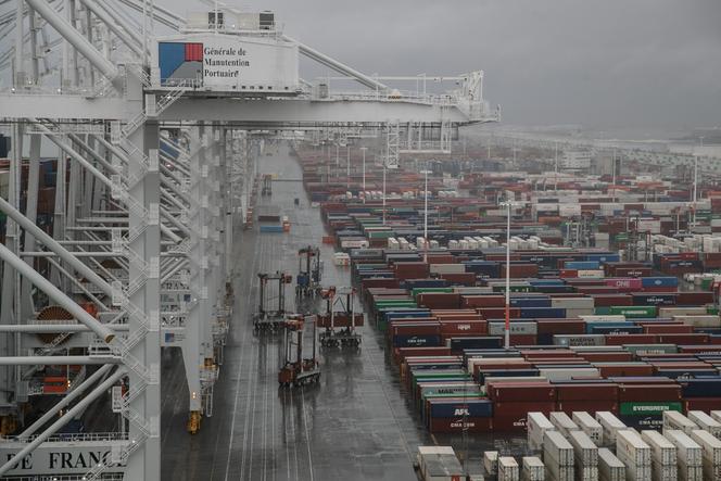 Le port du Havre (Seine-Maritime), le 21 janvier 2021.