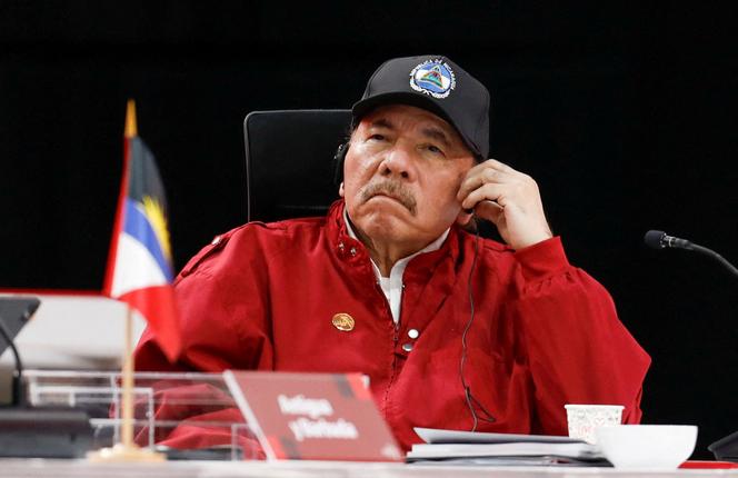 Le président du Nicaragua, Daniel Ortega, à Caracas, le 14 décembre 2024.