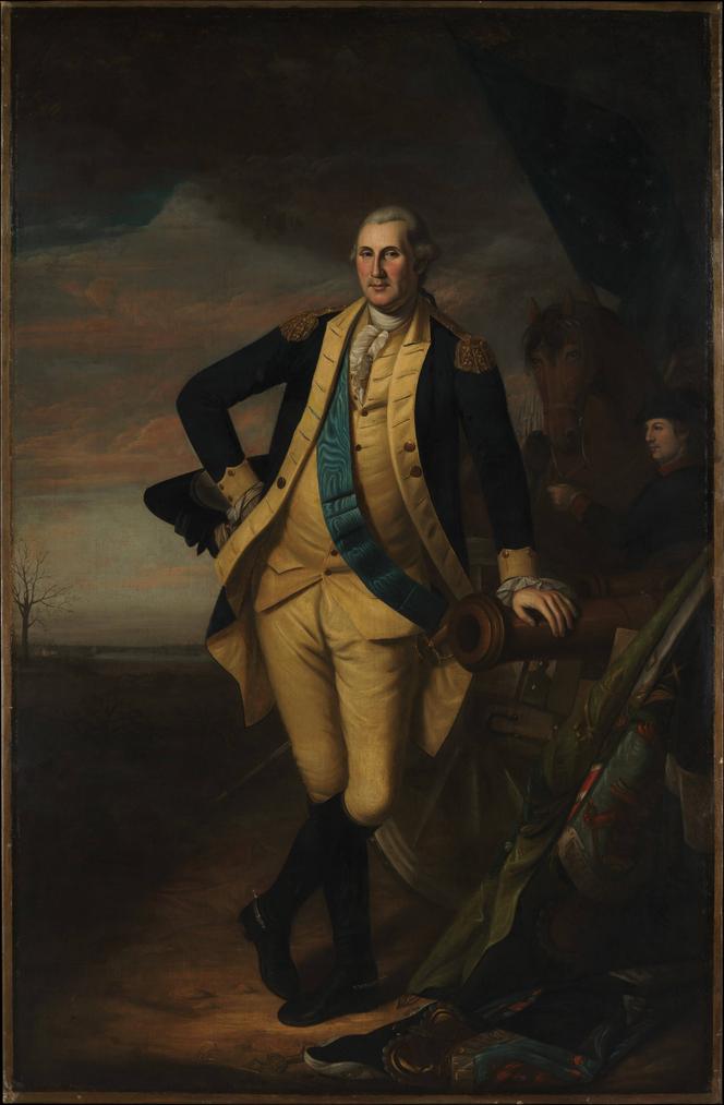 Portrait de George Washington peint par Charles Willson Peale, en 1779.